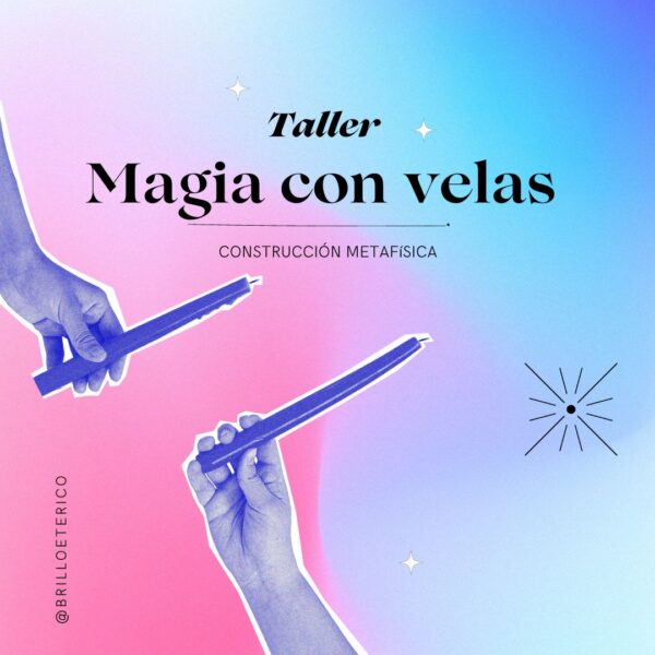 Taller magia con velas